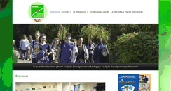 Desktop Screenshot of lycee-saintandre-niort.com